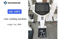 China Coin Operated BMI Weight Scale With Body Fat Analysis Coin Vending Machine supplier
