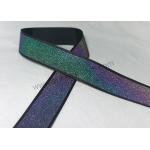 ODM Debossed Soft Waistband Elastic Polyster Webbing For Boxer , Headband