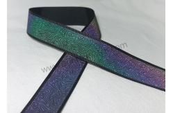 China ODM Debossed Soft Waistband Elastic Polyster Webbing For Boxer , Headband supplier