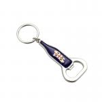 Personalized Beer Bottle Opener / Keychain With Silver Zinc Alloy Construction for sale