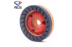 China Grit Resin Grinding Wheel Hardness Bowl Shape For Beveling Machine supplier