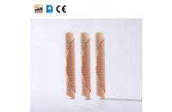 China Stainless Steel Automatic Snack Machine Waffle Roll Baking Machine supplier