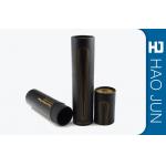 Black And White Paper Cardboard Cylinder Tubes For Wine Gift Packaging for sale