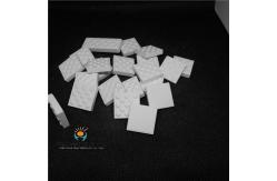 China Abrasion Resistant Alumina Ceramic Mosaic Plate Ceramic Lining Sheet 10x10x3mm supplier