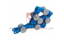China Customization 19 Roller 21 Roller Escalator Step Chain Escalator Parts supplier