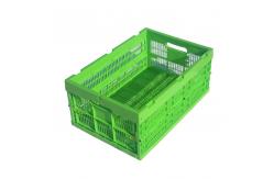 China Agricultural Plastic Collapsible Storage Crate Customized 600*400 Mm supplier