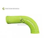Iron Concrete Pump Pipeline Double Wall 90 Degree Elbow 125*R275-90°+225mm for sale