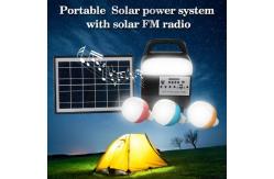 China Rechargeable LED Bulb Solar Home Lighting System For Emergencies supplier