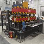Heavy Duty 22kw Power Cable Tray Production Equipment with Hydraulic Pressure for sale