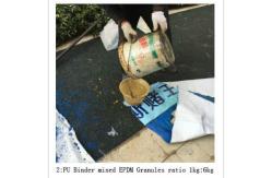 China Running Track Material Epdm Rubber Flooring Playground Surfacing supplier
