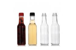 China High Quality Fancy 12Oz Round Shape Ketchup Glass Bottle For Sauce supplier