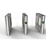 Channel Control Swing Turnstile Barrier SS304 For Public Entrance for sale