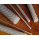 High Purity Ceramic Threaded Rod Chemical Piping Valves And Fittings for sale