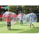 Inflatable Games For Adults Clear Human Inflatable Body Bubble Ball For Team Building Sports Game for sale