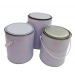 Manufacturer supply cheap round empty paint bucket drum paints bucket drum paint barrel with handle for sale