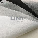 PA Glue Non Woven Fusible Interlining Fabric Thermal Bond for sale