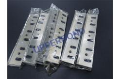 China Hinge Lid Packer Aluminum Foil Paper Cutting Knives Set supplier