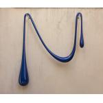 Garden Water Droplet Stainless Steel Modern Sculpture Wall Decoration for sale