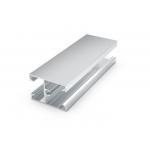 Painting Aluminum Door Frame Material Doors Parts / Powder Spraying White Window Aluminium Profile for sale