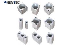 China Cylinder Pump Body Industrial Aluminium Profile , Aluminum Extruded Sections supplier