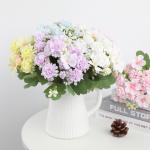Plastic Hydrangea and Daisy Bouquet A Timeless Addition to Your Home or Event for sale
