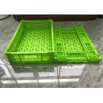 Foldable Mesh Wall Turnover Plastic Storage Crates For Vegetable Fruits