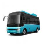 Customized 7m ZEV Electric Public Bus 22 Seats Full Load 250km Employee Shuttle Bus for sale