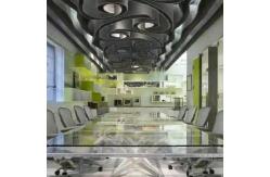 China Fireproof Aluminum Ceiling Design 2mm Thick Panel Sound Absorption Ceiling supplier