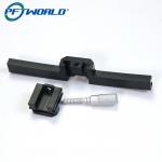 Electroplating 6061 Custom Machined Aluminum Parts Black for sale