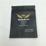 Zipper Matte Snack Plastic Pouches Packaging Printed Three Side Sealed