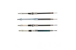 China Custom Mechanical Control Cable Assembly Push Pull Control Cable Push Only Control Cable supplier
