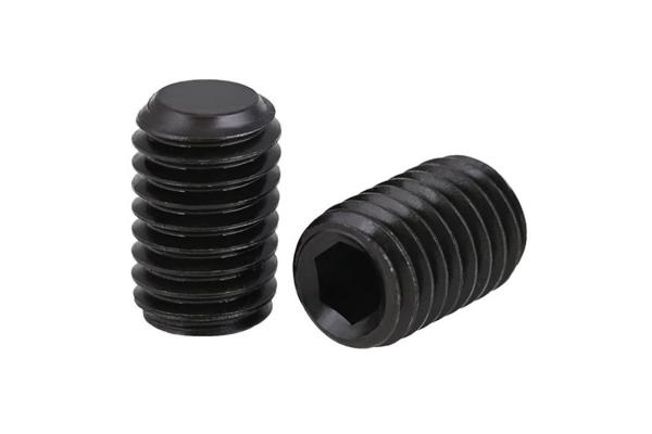 DIN913 DIN 913 Black Oxide Coating Hex Socket Set Screw With Flat Point