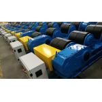 Rubber Wheel Tank 100t Welding Turning Roll Speed Adjustable