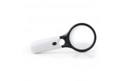 China Mini 3X 45X Portable Electronic Magnifier , Visual Handheld Magnifier With Light supplier