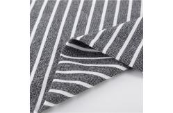 China Anti Wrinkle Hygroscopic Striped Material Fabric Good Gloss supplier