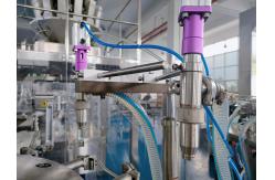 China Automatic Metering Equipment Liquid Packaging Machine Liquid Pump Milk Juice supplier