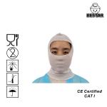 Cotton OSFA Ppe Hood Disposable Surgical Hood Protective  14INCH for sale