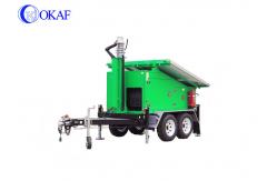 China Large Mobile Forensics Construction Light Trailer Outdoor High Bar Lighting System supplier