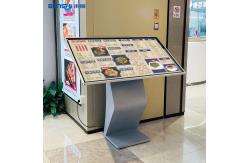 China Android Computer Interactive Touch Screen Kiosk Monitor 65 Inch LCD Advertising Board supplier