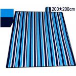 Moisture Resistant 8 People Waterproof Folding Picnic Blanket for sale