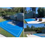 Floated Waterproof Interlocking Sports Tiles No Cracking Badminton for sale