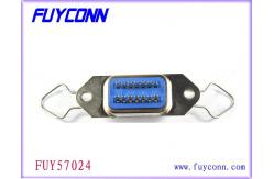 China 14Pin Female Centronic Champe PCB Straight Connector W/ Bail Clip supplier