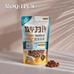 Factory Custom Logo Printed Plastic Nylon Polyethylene Bag for Bread Sandwich Cookie Snacks Packing for sale