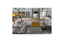 China Movable Pallets on Dry Car Automatic Loading and Unloading System Brick Packaging supplier