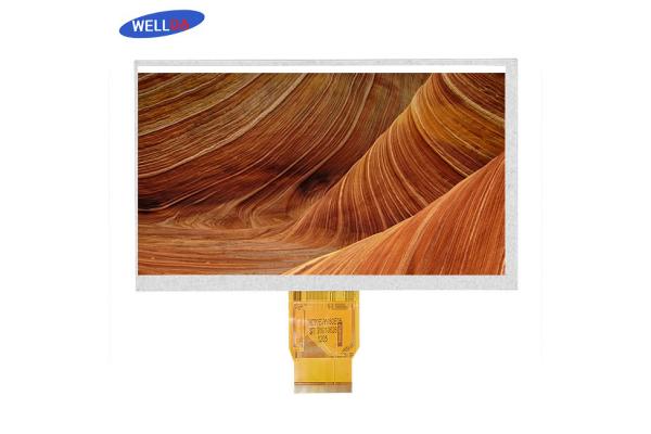 WellDa Auto Tft LCD Monitor 7''  With High Definition Visuals