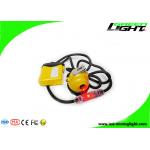IP68 Waterproof LED Miners Cap Lamp 25000Lux 348lum Underground Mining Headlamps