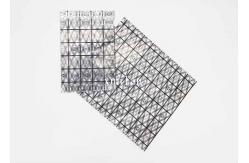 China Flat Open ROHS Conductive Grid Bag Heat Sealed With Air Bubbles Inside supplier