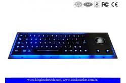China Waterproof Illuminated Metal Keyboard EMC With High Temperature-Resistant Polycarbonate Keys supplier
