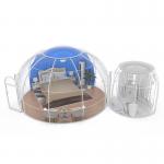 Diameter 5m Glamping Bubble Tent Polycarbonate Outdoor Clear Bubble Tent for sale