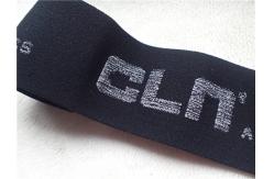 China Heat Transfer Logo On Polyester Elastic Webbing / Clothing Elastic Band supplier